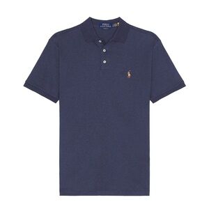 RARE Polo by Ralph Lauren Men's Dark Blue Polo Shirt